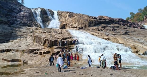 KUNTALA WATERFALLS IN ADILABAD