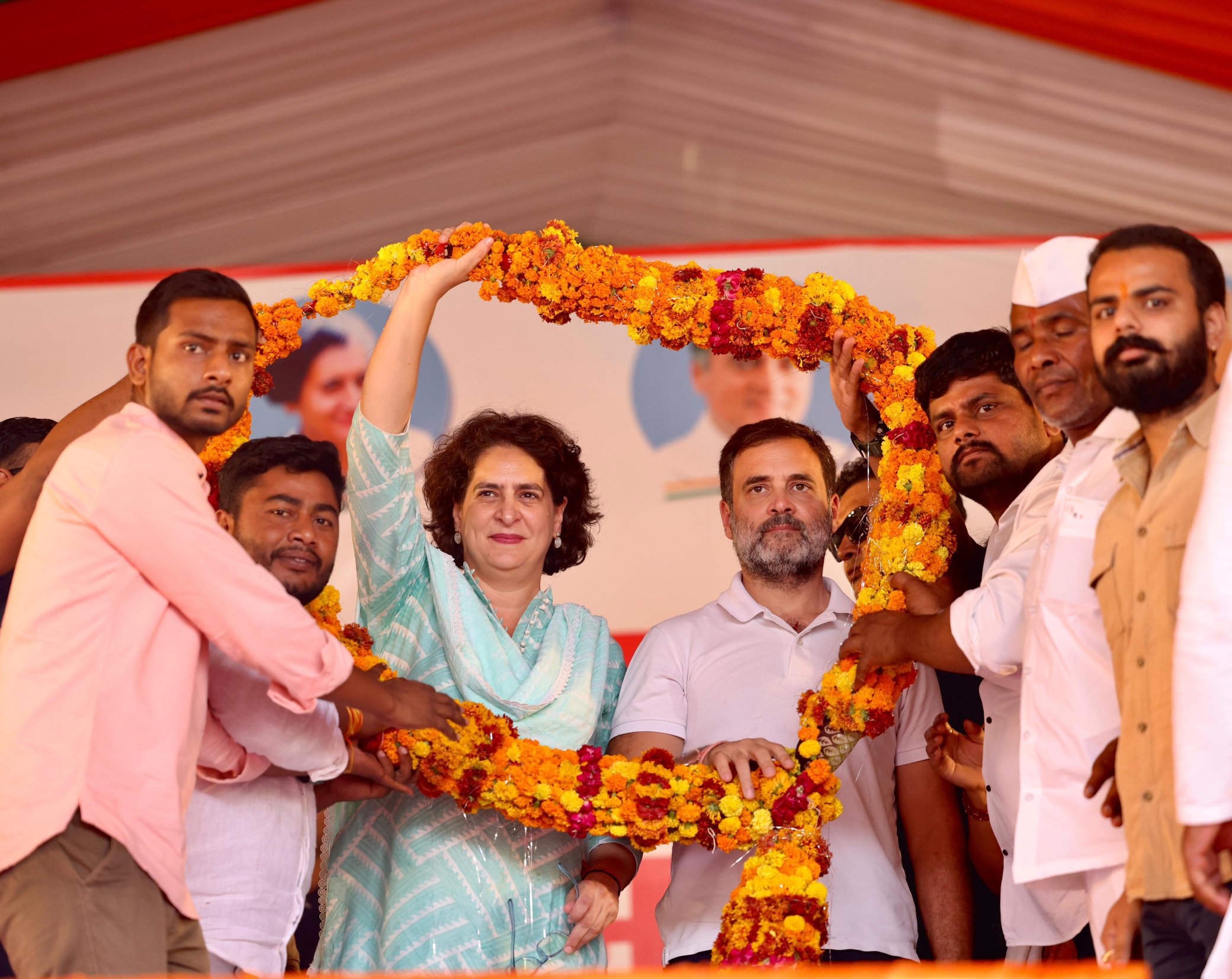 Rahul Gandhi Priyanka Gandhi on Haryana Yatra will go to 30 Assembly Seats Haryana Assembly Election 2024