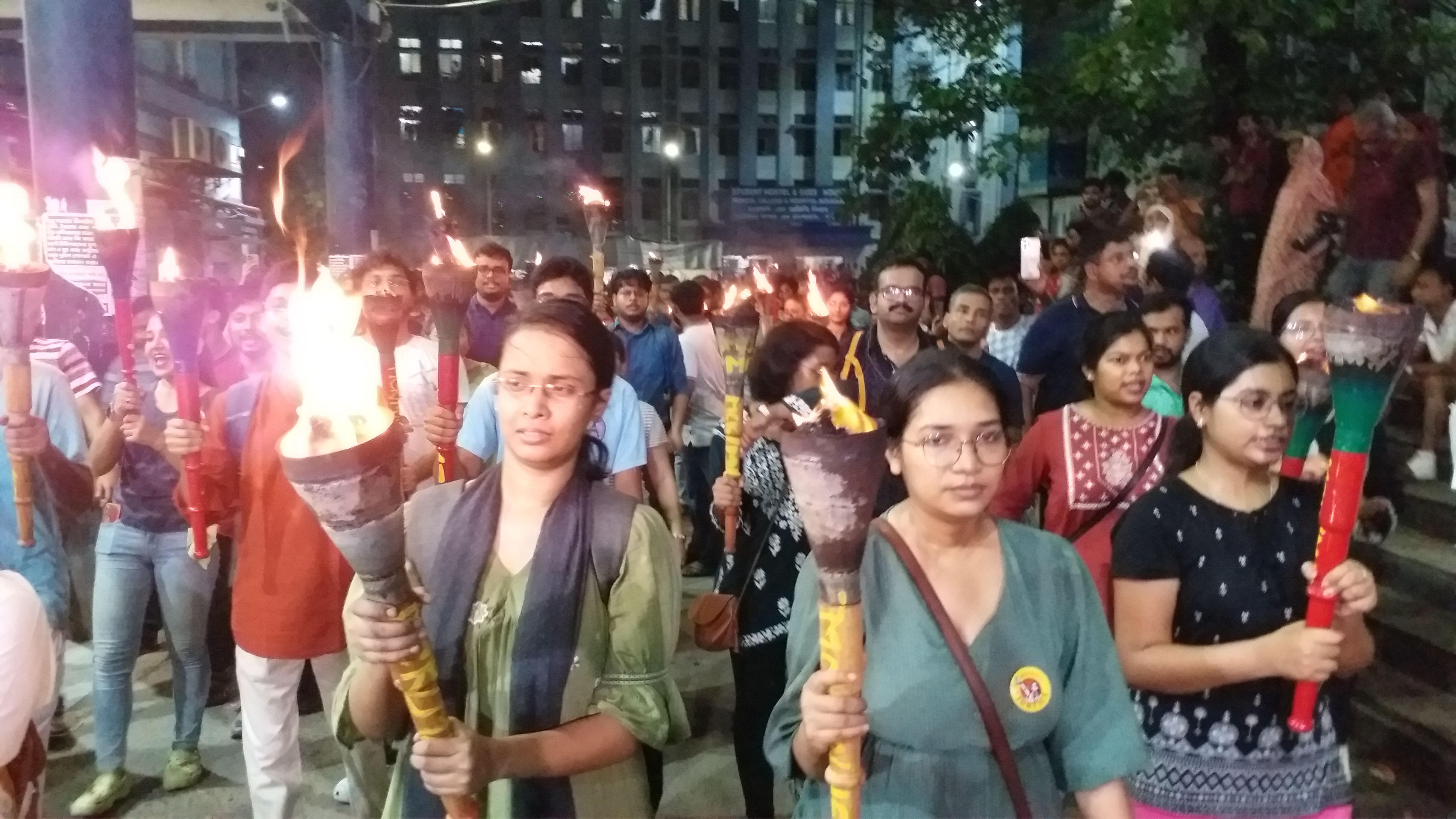 Junior Doctors Torch Rally