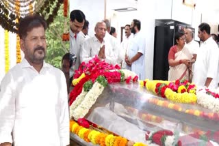 CM Revanth Tribute To Minister Uttam Father