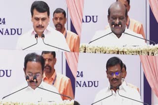 Senthil Balaji and others took oath as ministers in Stalin cabinet