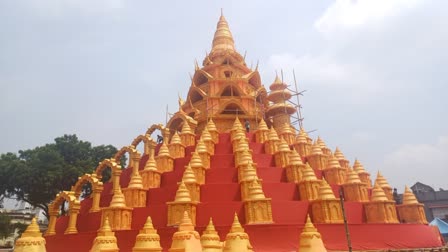 Durga Puja Pandal In Seraikela