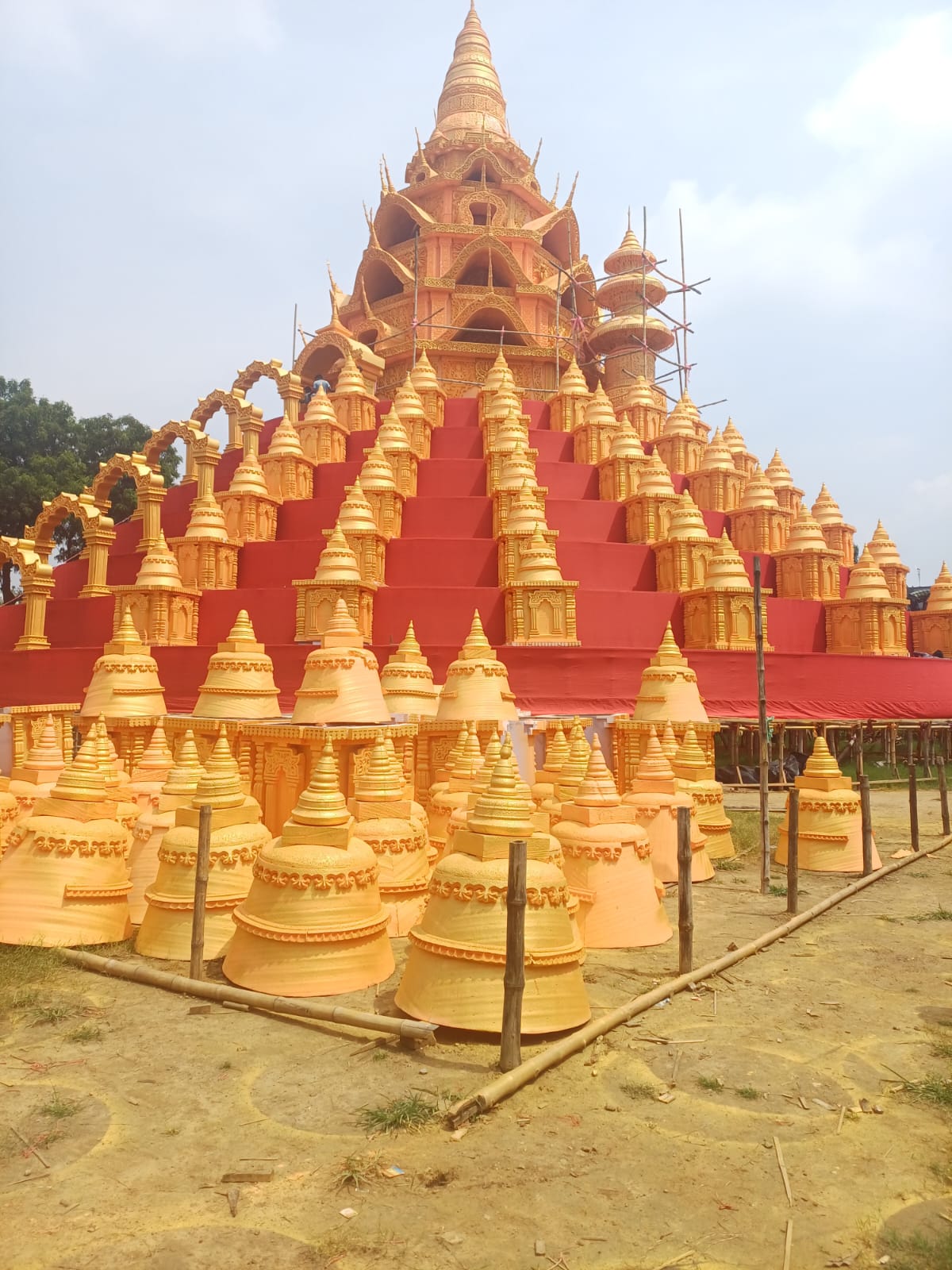 Durga Puja Pandal In Seraikela