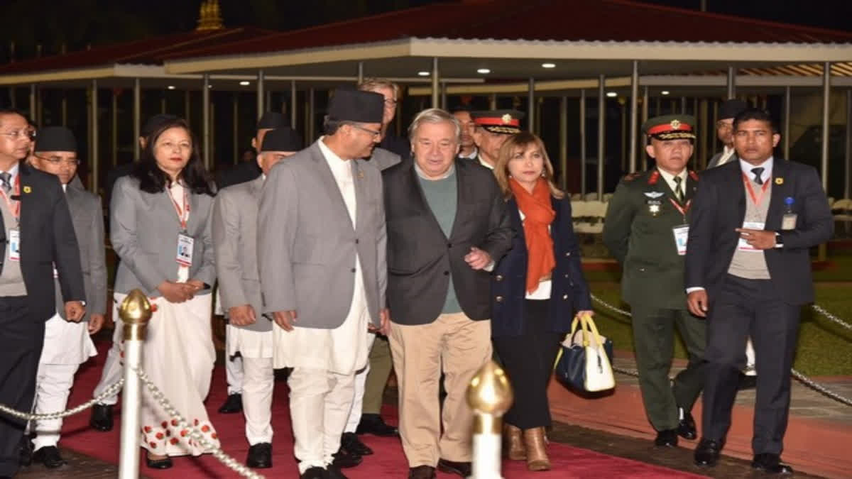 UN Sec. Gen. Guterres to meet PM, President of Nepal