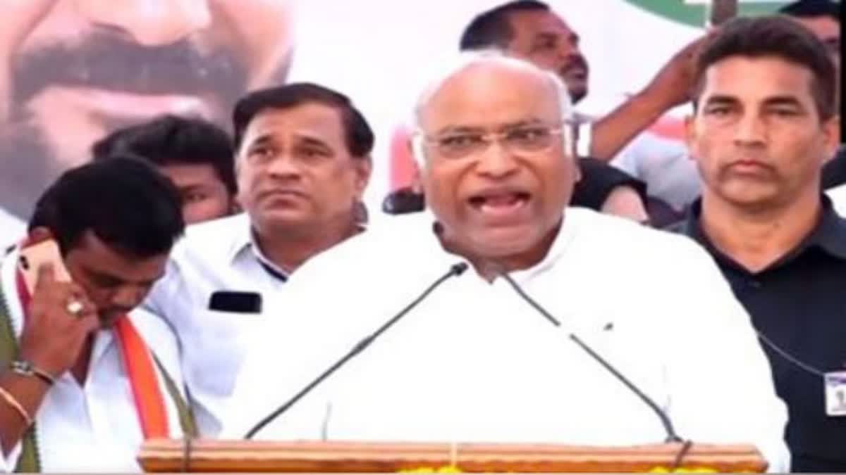 Congress president Mallikarjun Kharge