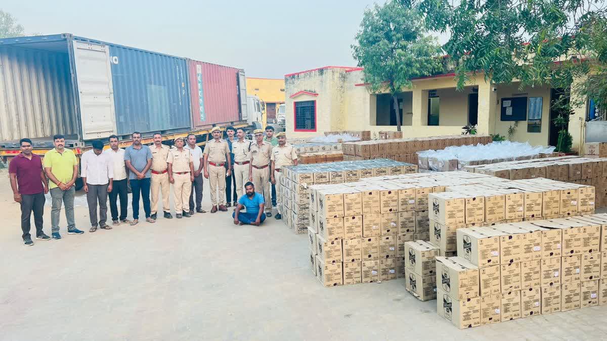 Illegal Liquor Seized in Sirohi