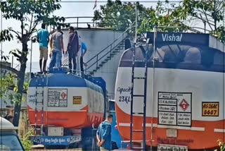 CIB RAID RAILWAY OIL TANKER RCD in BONGAIGAON