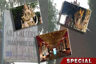 new art gallery for Durga idols