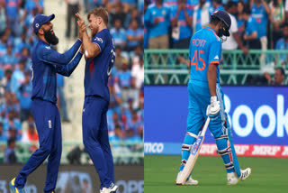 World Cup 2023: England restrict India to below par 229/9 despite Rohit Sharma's gritty 87