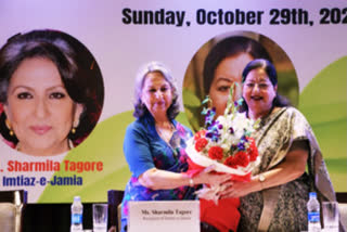 Sharmila Tagore conferred with Imtiaz-e-Jamia at JMI's 103rd foundation day