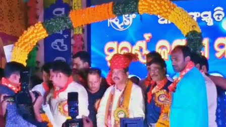 dharmendra pradhan in jagatsinghpur