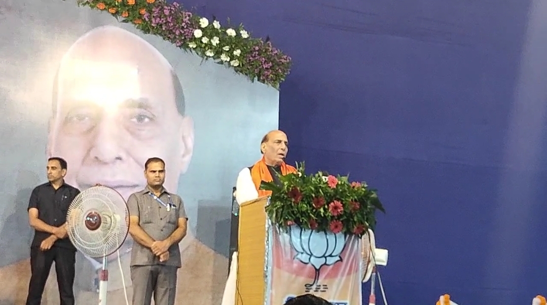 Defense Minister in Indore