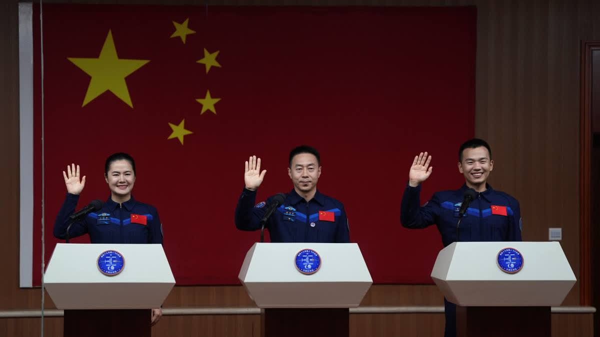 China prepares to launch Shenzhou-19, sending three astronauts, including its third female astronaut, to replace crew members on the Tiangong space station.