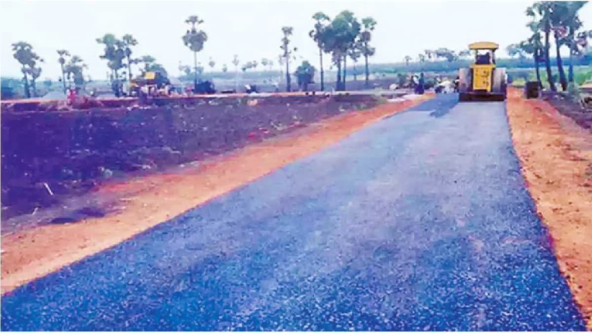 Telangana Government Decided To Build Tar Roads