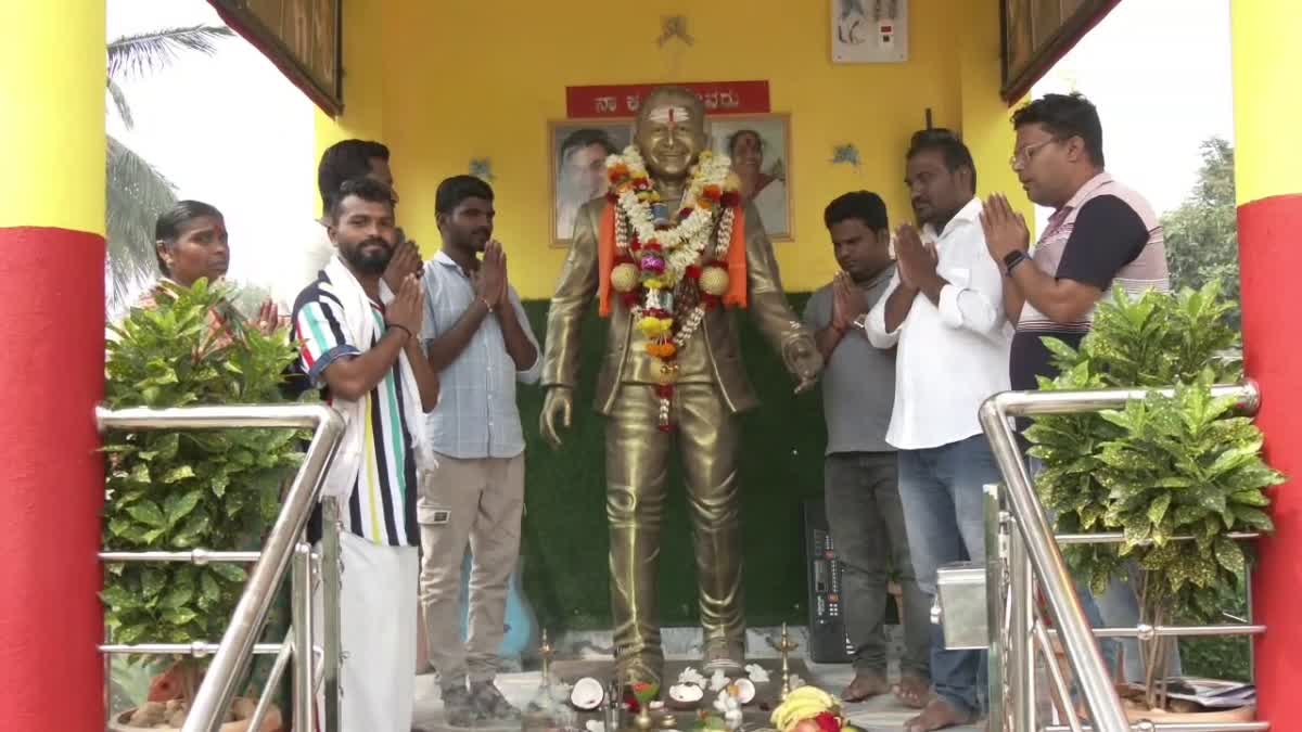 Special Pooja at Puneeth temple