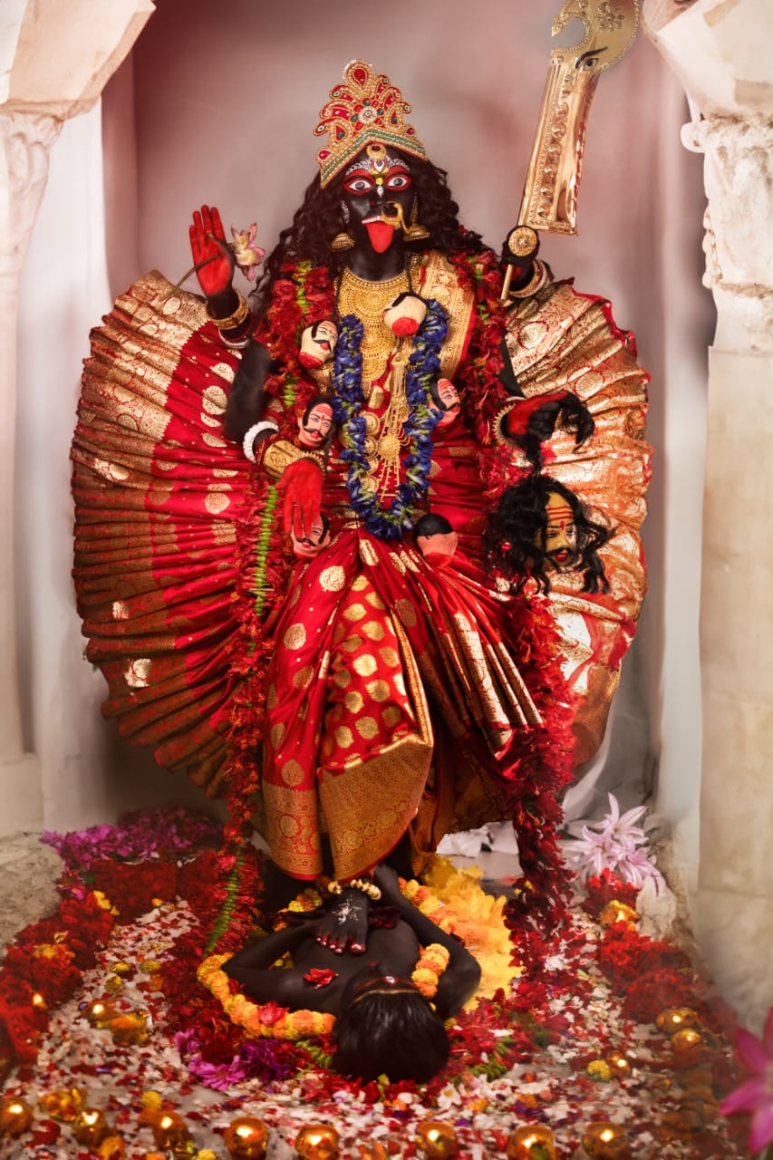 Karunamoyee Kali Temple goddess idol