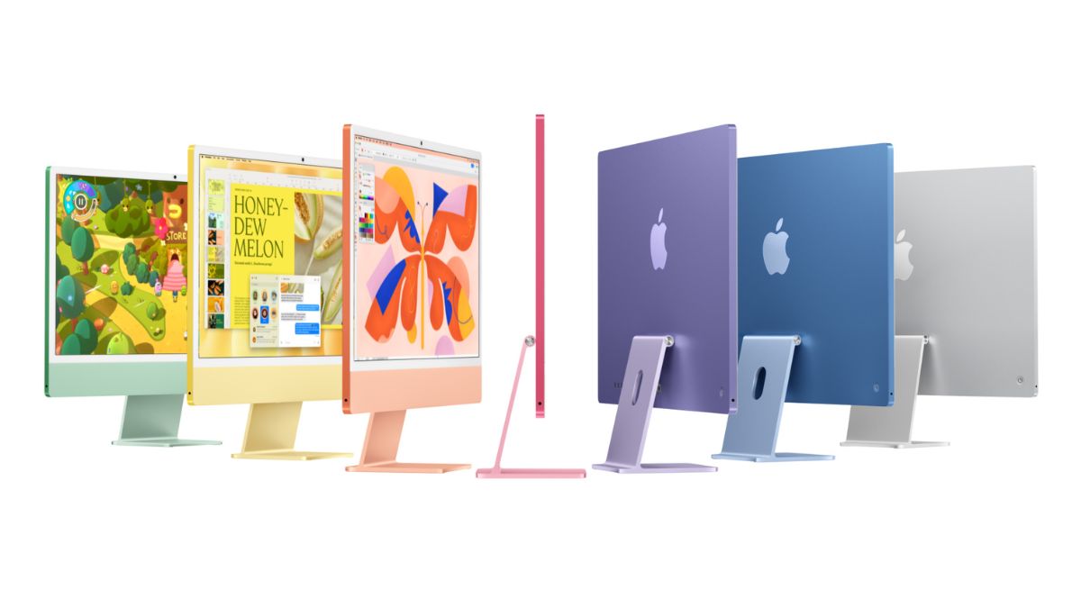 apple iMac with M4 color options