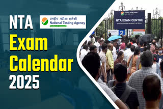 NTA Examination Calendar 2025