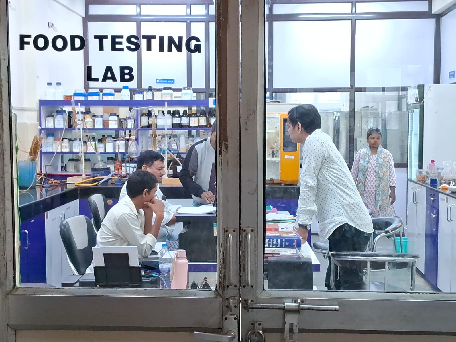 The food testing laboratory in Ranchi