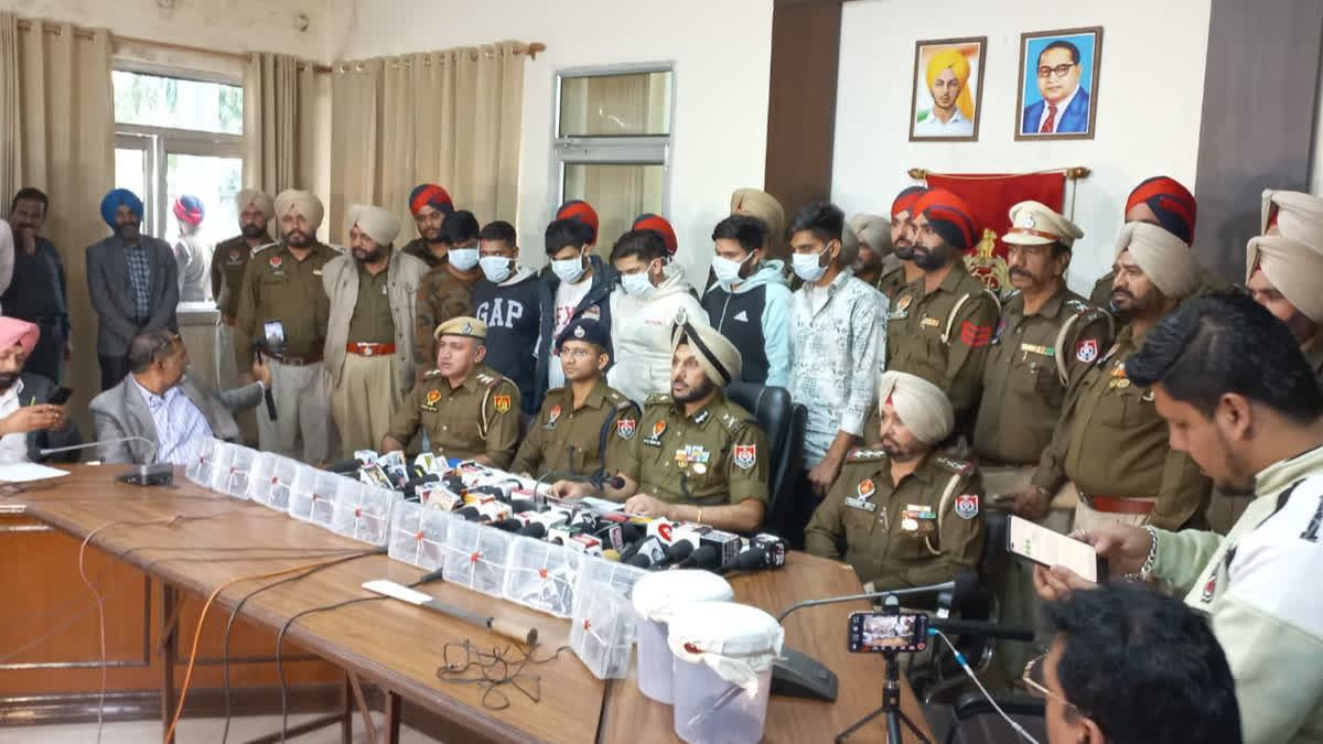 Amritsar police arrested the accomplice of gangster Jaggu Bhagwanpuria along with weapons