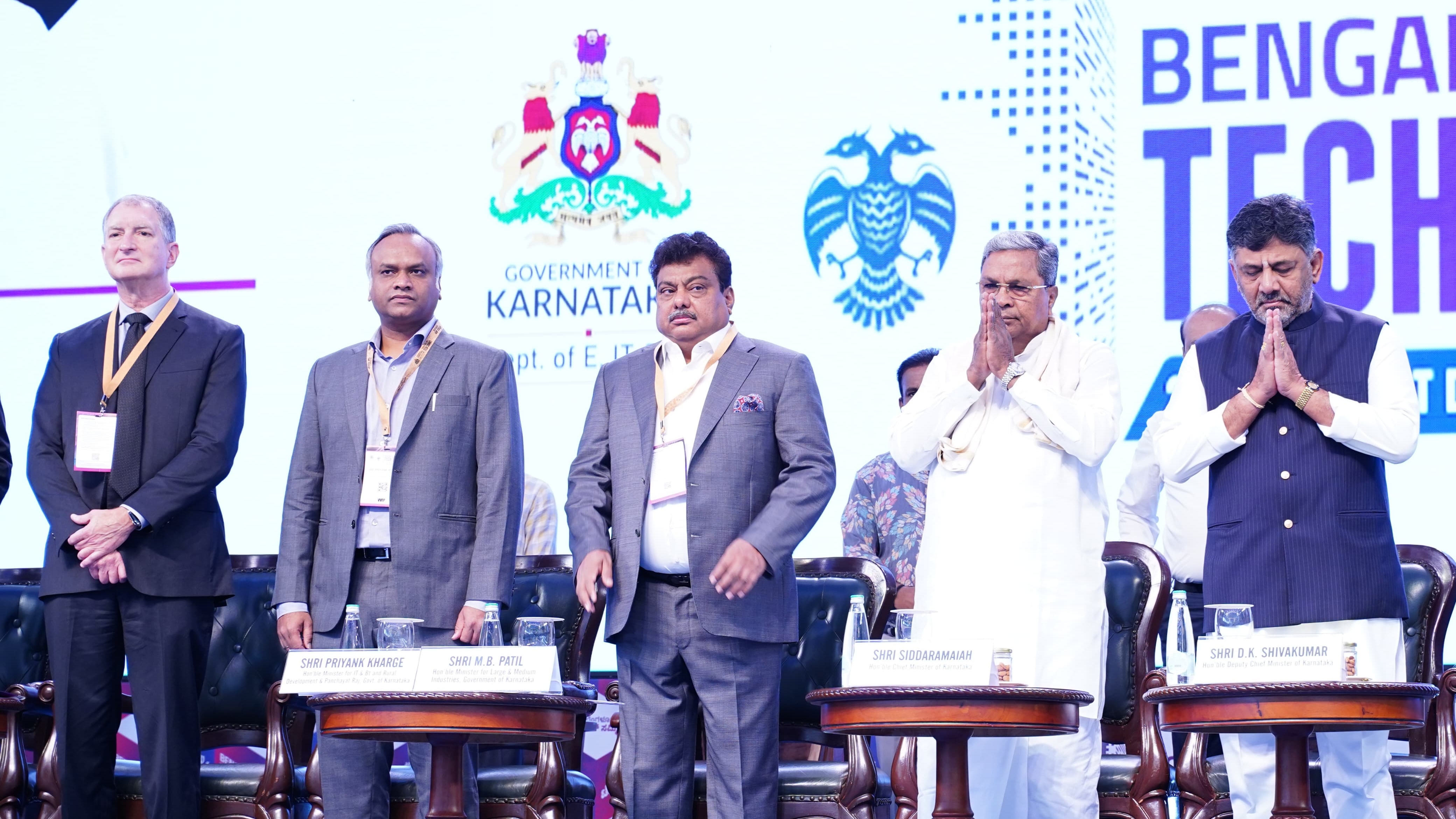 CM Siddaramaiah in Tech Summit