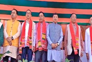 UNITY VICTORY and PROSPERITY RALLY of bjp in DIPHU