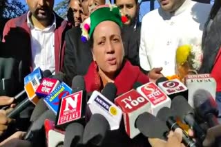 Himachal Congress President Pratibha Singh