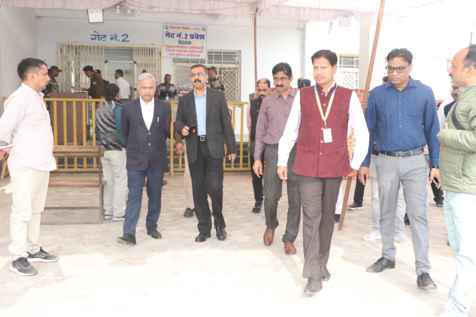CEO Anupam Rajan Visit Bhind: