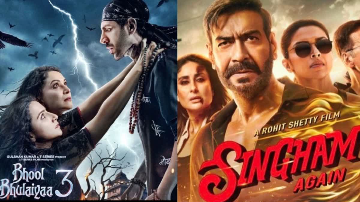 Bhool Bhulaiyaa 3 vs Singham Again