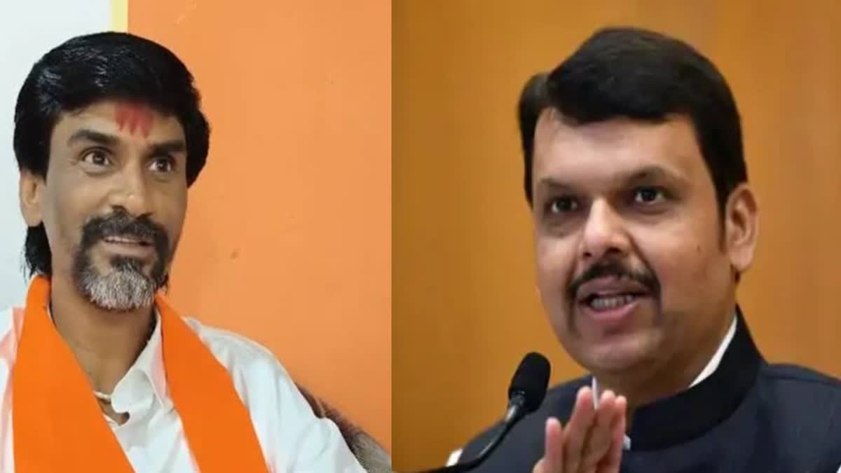 Manoj Jarange and Devendra Fadnavis