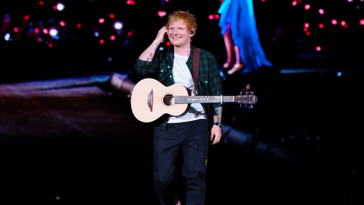 ED Sheeran in Ramoji Film City