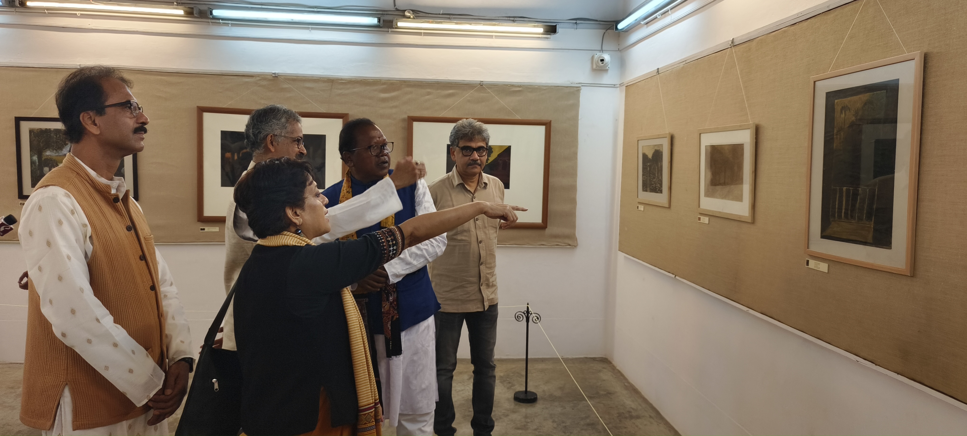 visva bharati rabindranath art exhibition