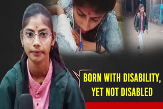 Born With Disability, Yet Not Disabled: MP Girl Passes Exam By Holding Pen In Mouth