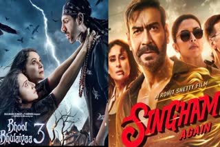 Bhool Bhulaiyaa 3 vs Singham Again