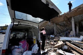 Displaced Families In Lebanon Who Return Home Are Faced With Piles Of Rubble