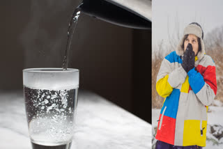 How many glasses of water should a person drink in winter?