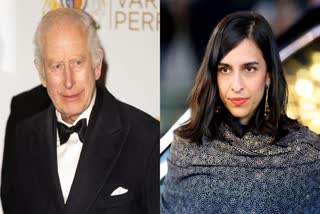 King Charles III (L), Muna Shamsuddin