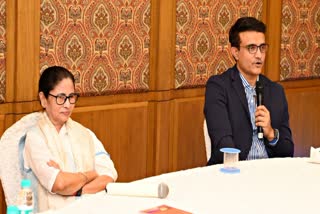 CM Mamata Banerjee and Sourav Ganguly