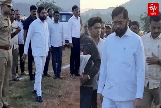 Eknath Shinde in Dare village