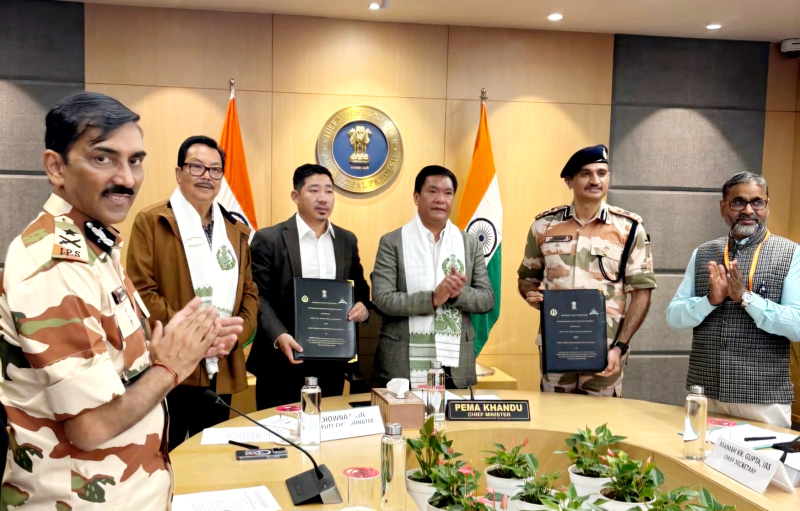 AP govt MoU with ITBP