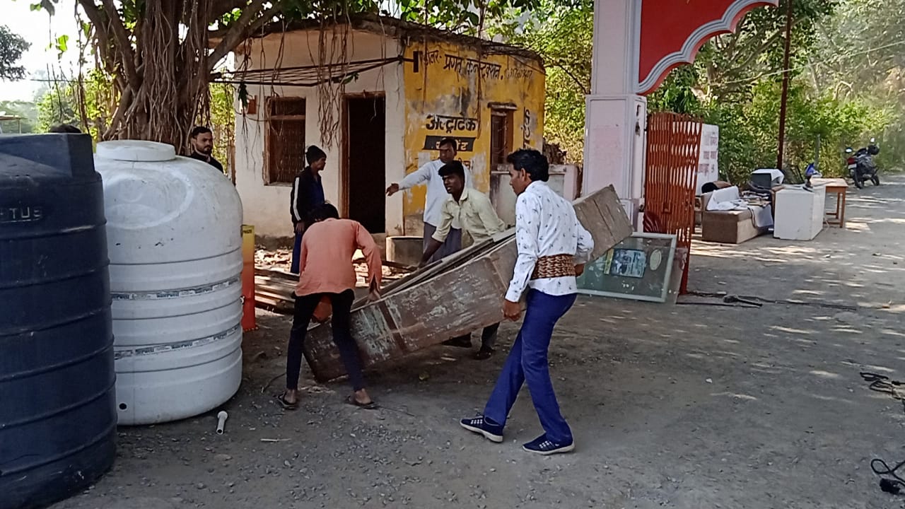 SHAJAPUR BULLDOZER ACTION