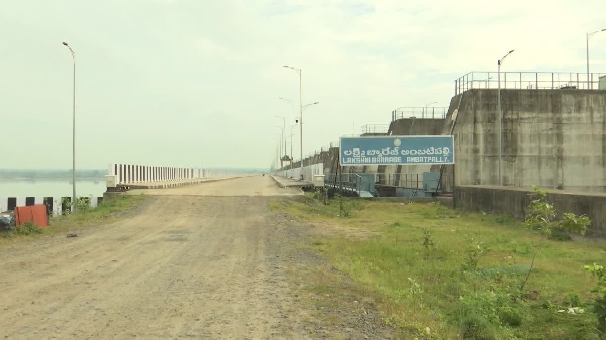 Ministers visit Medigadda Barrage Today