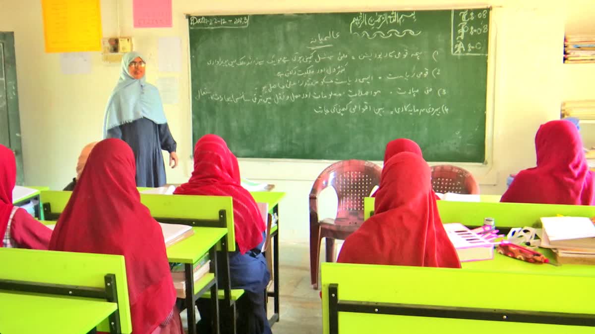 Retired Teachers Teach Lessons in Karimnagar