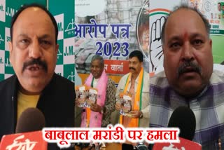 Jharkhand Congress and JMM targeted Babulal Marandi
