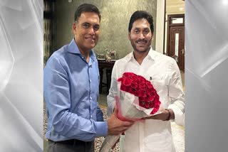 JSW_Group_Chairman_Sajjan_Jindal_Meet_CM_Jagan