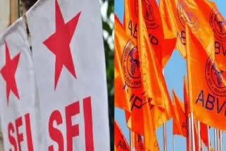 SFI ABVP Clash  NSS College Pandalam  പന്തളം എന്‍എസ്എസ് കോളജ്  എസ്എഫ്‌ഐ എബിവിപി സംഘര്‍ഷം