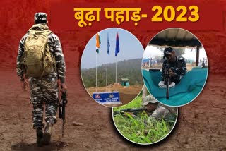 Events occurred at Budha Pahad in Jharkhand in year 2023