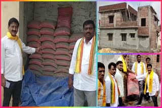 Housing_Employee_Using_Govt_Cement_for_His_House