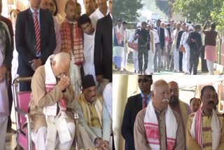 Mohan Bhagwat in Majuli