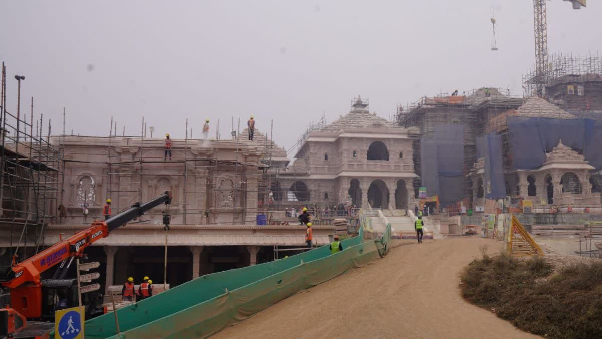 The four under-construction main gates of Ram Janmabhoomi complex will be named after the acharyas of Sanatan Dharma